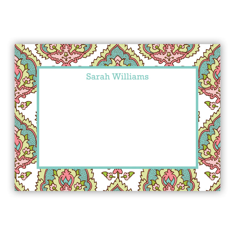 Personalized Flat Note Cards Cora Spring - Boatman Geller