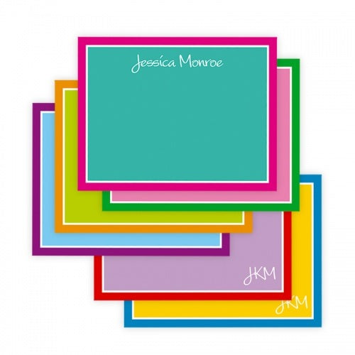Colorful Correspondence Cards - Chatsworth Collection