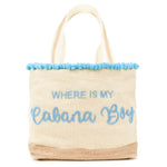 Where is My Cabana Boy Espadrille Tote