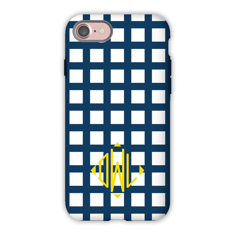 Monogram iPhone Case - Waterdrops - Dabney Lee