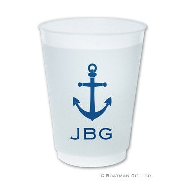 Personalized Icon Frost Flex Cups - Boatman Geller