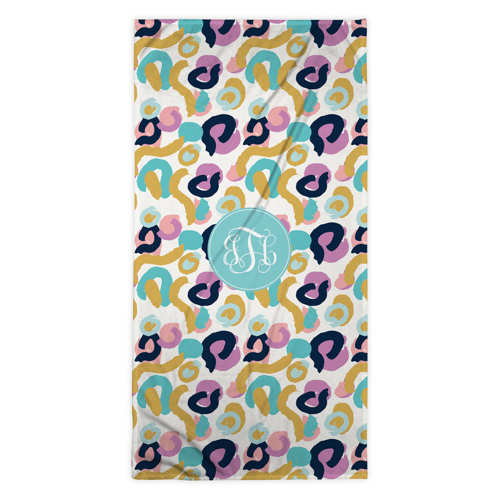 Clairebella Monogram Beach Towels