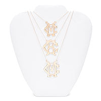 Monogram Necklaces