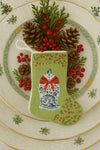 The Holiday Ginger Jar Needlepoint Stocking (2 Sizes)