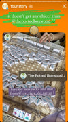Mahjong Gaming Mat, Caned Trompe L'oeil BLONDE