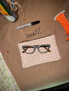 Roomy Leather Clutch- LOVE LANGUAGE