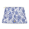 Roomy Leather Mahjong Tile Bag, CHINOISERIE BLEU