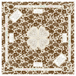 Mahjong Gaming Mat, COCONUT PEONY **RULES EDITION**