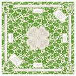 Mahjong Gaming Mat, JADE PEONIES ***RULES EDITION