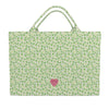 Jumbo Slouchy Denim Tote, MAHJ BABY CLOVER