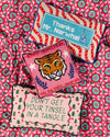 Filthy Animal Needlepoint Pillow