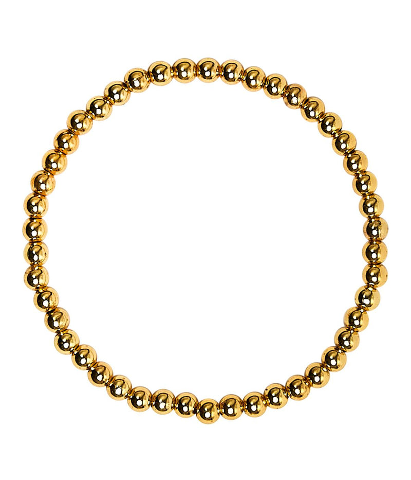 Georgia - Gold Beaded Bracelet