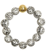 Georgia Beaded Bracelet - Patterned