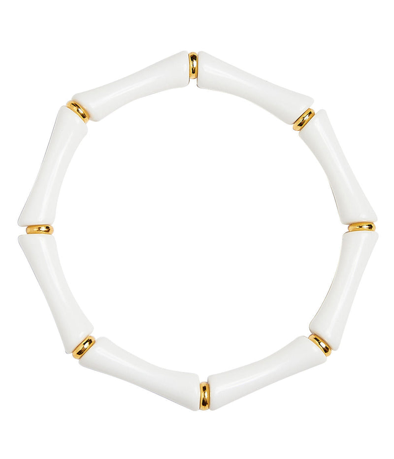 Lucy - Bamboo Acrylic Bracelet