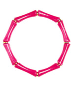 Lucy - Bamboo Acrylic Bracelet