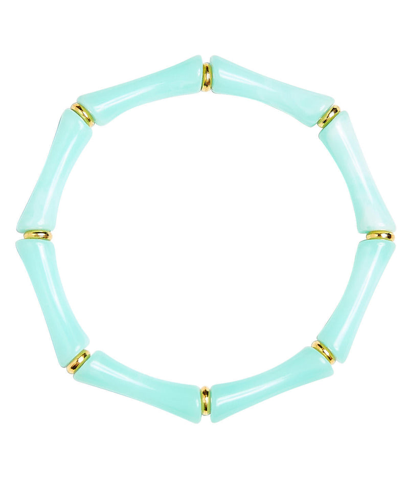 Lucy - Bamboo Acrylic Bracelet