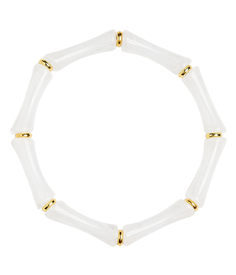 Lucy - Bamboo Acrylic Bracelet