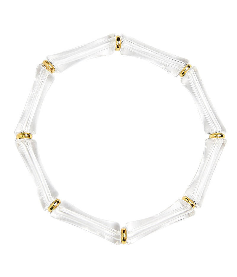 Lucy - Bamboo Acrylic Bracelet