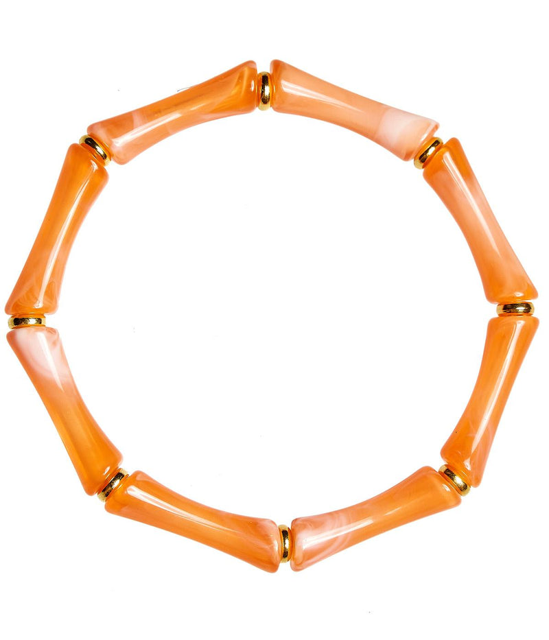 Lucy - Bamboo Acrylic Bracelet