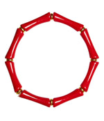 Lucy - Bamboo Acrylic Bracelet