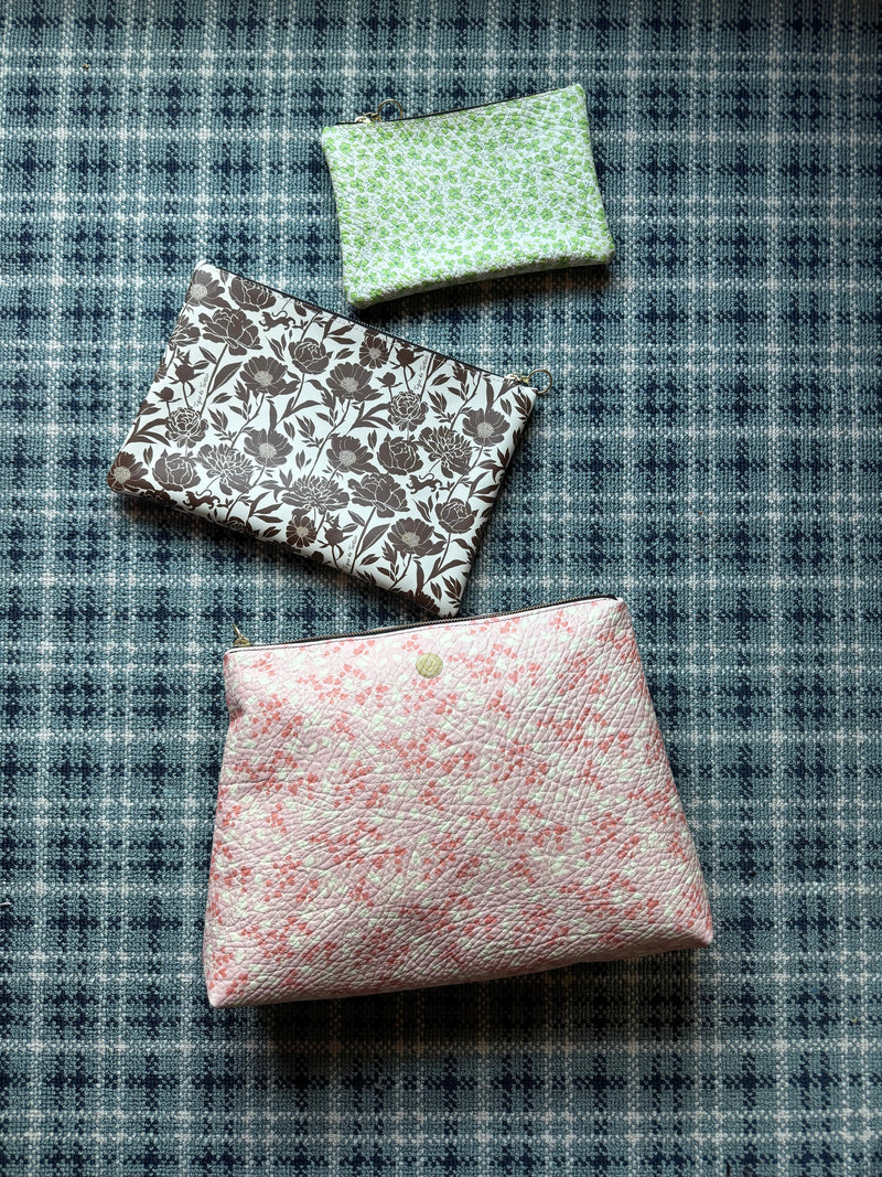 Roomy Leather Tile Bag- LOVE LANGUAGE. MAHJ BABY