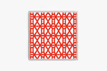 Bamboo Red Holiday Acrylic Tray