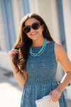 6mm Tradd Turquoise Necklace  - Belle of the Ball Collection