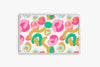 Brushstrokes Acrylic Tray - Artful