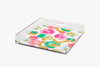 Brushstrokes Acrylic Tray - Artful