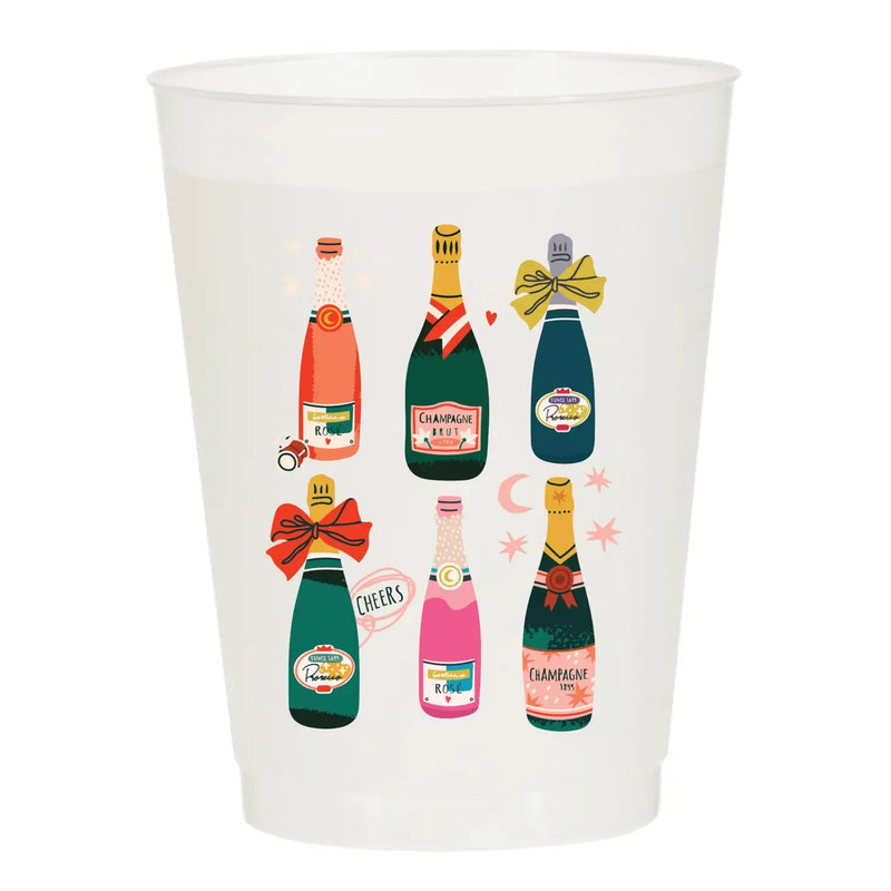 Champagnerflaschen Frost Flex Cups – Sip Hip Hurra