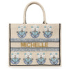 Madeleine Tote - Block Print Blue