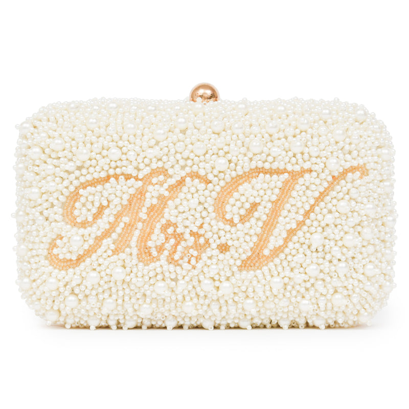 Box Clutch 3D Pearl