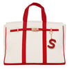 Portside Carryall Boat Tote - Lighthouse Red
