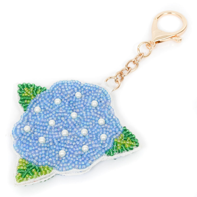 Marina Minis Blue Hydrangea Bag Charm