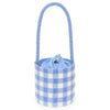 Byrdie Bucket Bag - Blue Gingham