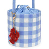 Byrdie Bucket Bag - Blue Gingham