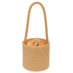 Byrdie Bucket Bag - Basketweave - You Choose the Color