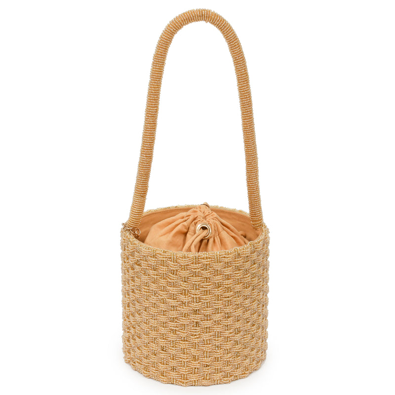 Byrdie Bucket Bag - Basketweave - You Choose the Color