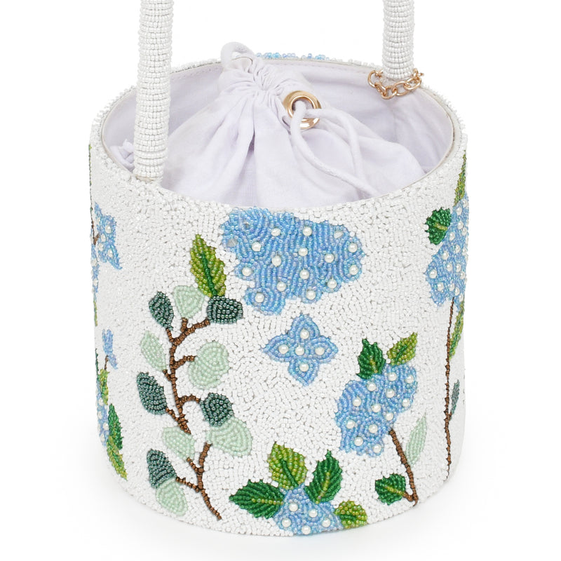 Byrdie Bucket Bag - Blue Hydrangea