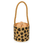 Byrdie Bucket Bag - Gold Leopard