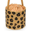 Byrdie Bucket Bag - Gold Leopard