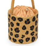 Byrdie Bucket Bag - Gold Leopard