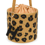 Byrdie Bucket Bag - Gold Leopard