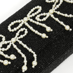 Custom Beaded Bow Bag