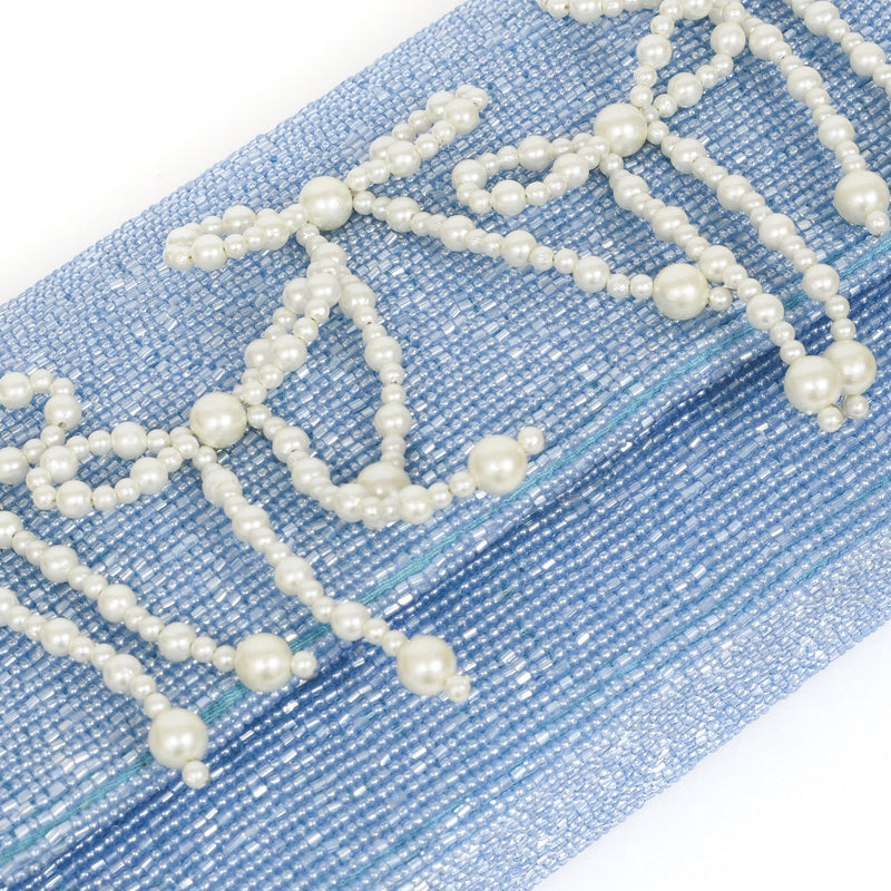 Custom Beaded Bow Bag