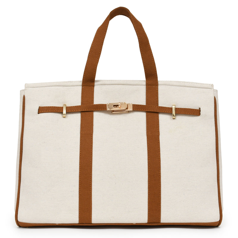 Portside Carryall Boat Tote - Coconut