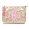 Block Print Monogram Travel Case - Celery | Rose