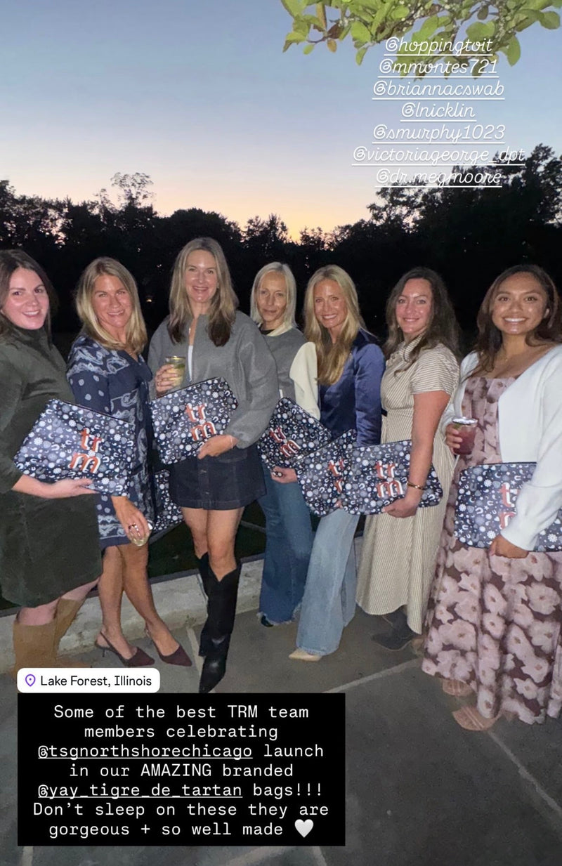 Roomy Leather Tile Bag- HEARTS & HORSESHOES