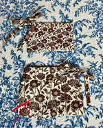 Roomy Leather Clutch, PRINTED LEOPARD FUR