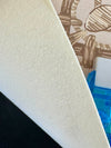 Mahjong Gaming Mat, Caned Trompe L'oeil BLONDE